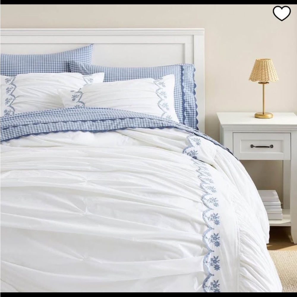 New Pottery Barn Teen Olivia Organic Twin Duvet Cover PB Teen